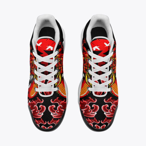 Japanese Red Dragon Cushion Air Sneakers - Image 6