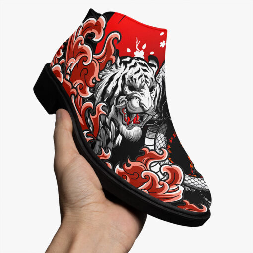 Dragon Tiger Fight Fashion Boots - Image 3