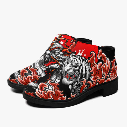 Dragon Tiger Fight Fashion Boots - Image 5