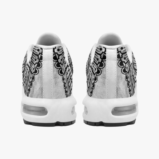 Mehndi Ornament Lotus Flower Cushion Air Sneakers - Image 5