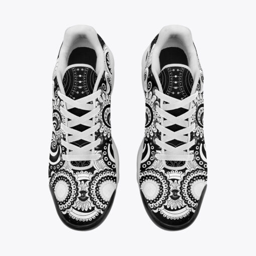 Paisley Henna Mehndi Ornament Cushion Air Sneakers - Image 6