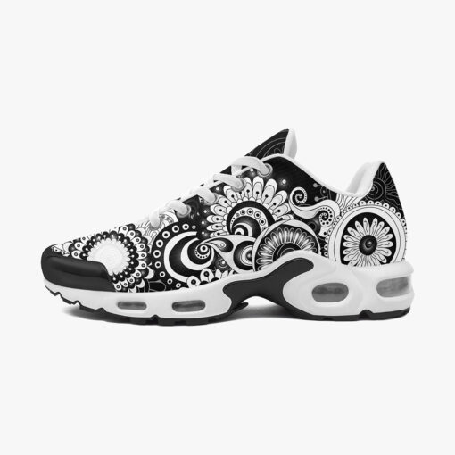 Paisley Henna Mehndi Ornament Cushion Air Sneakers - Image 4