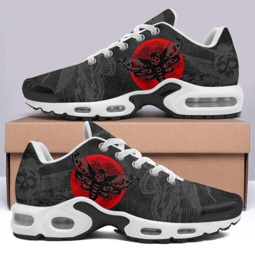 Deaths Head Hawk Moth Bloody Moon Cushion Air Sneakers - Image 3