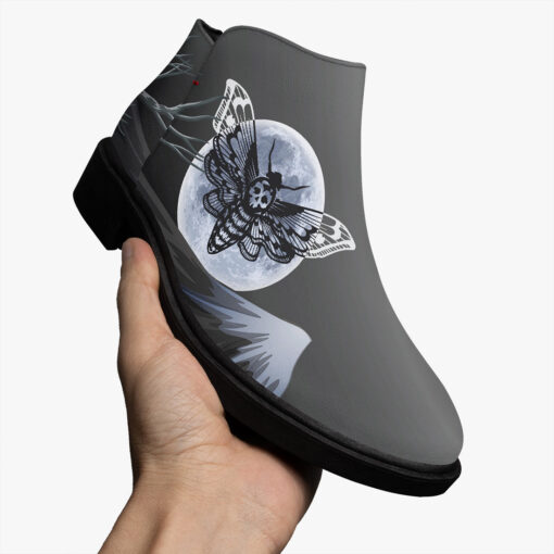 Deadhead Moth Over Moon Fashion Boots - Image 3