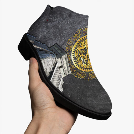 Aztec Wheel Calendar Fashion Boots - Image 3