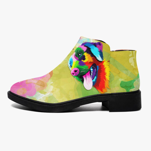 Colorful Labrador Retriever Fashion Boots - Image 4