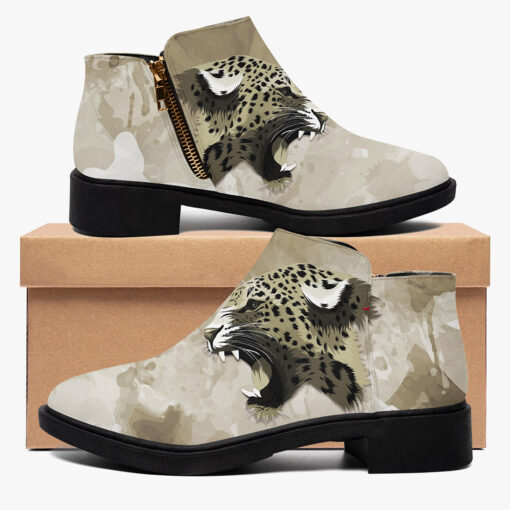 Snarling Leopard Fashion Boots - Image 2