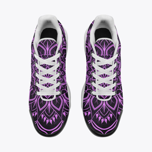 Purple Mandala Cushion Air Sneakers - Image 6