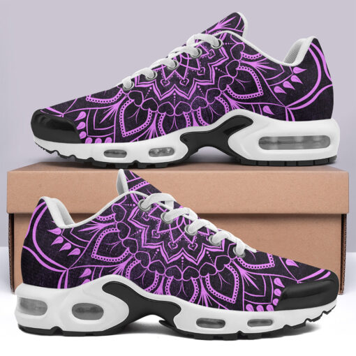 Purple Mandala Cushion Air Sneakers - Image 3