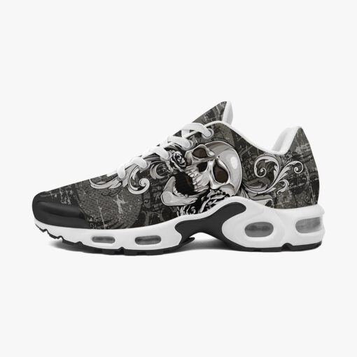 Skull with Flowers Cushion Air Sneakers - Image 4