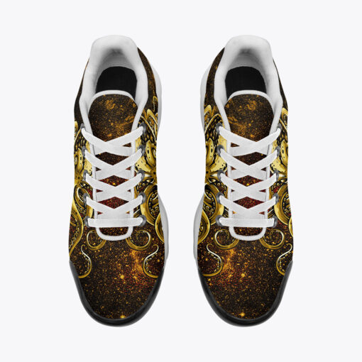 Golden Octopus Tentacles Cushion Air Sneakers - Image 6