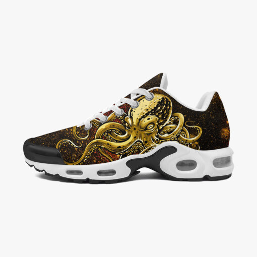 Golden Octopus Tentacles Cushion Air Sneakers - Image 4