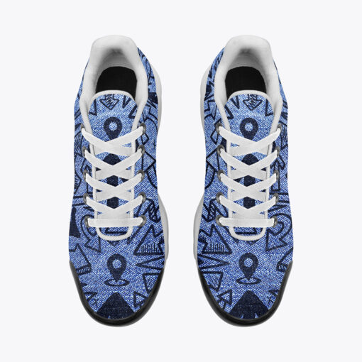 Arrows on Denim Cushion Air Sneakers - Image 6