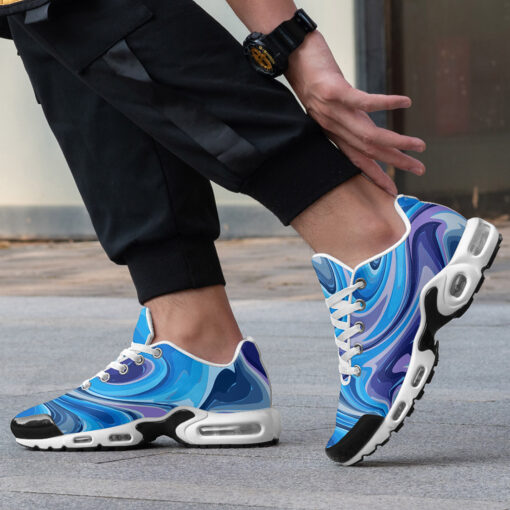 Blue Marble Cushion Air Sneakers - Image 2