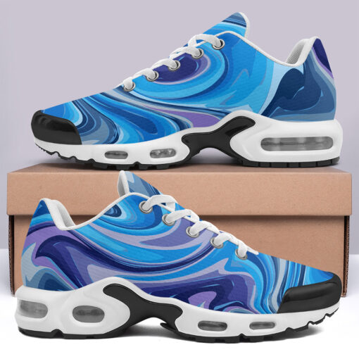 Blue Marble Cushion Air Sneakers - Image 3