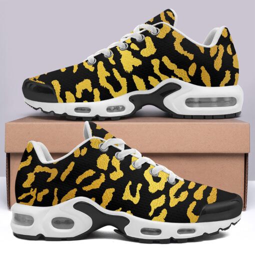 Golden Leopard Cushion Air Sneakers - Image 3