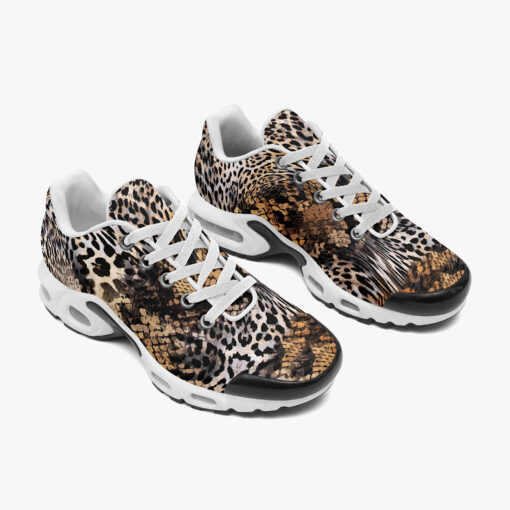 Leopard Snake Skin Mix Cushion Air Sneakers