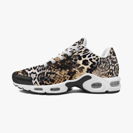 Leopard Snake Skin Mix Cushion Air Sneakers - Image 4