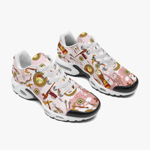 Ethnic American Art Cushion Air Sneakers