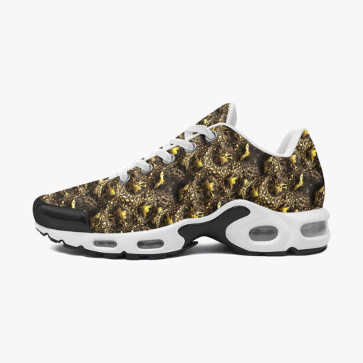 Brown Alligator TextureCushion Air Sneakers - Image 4