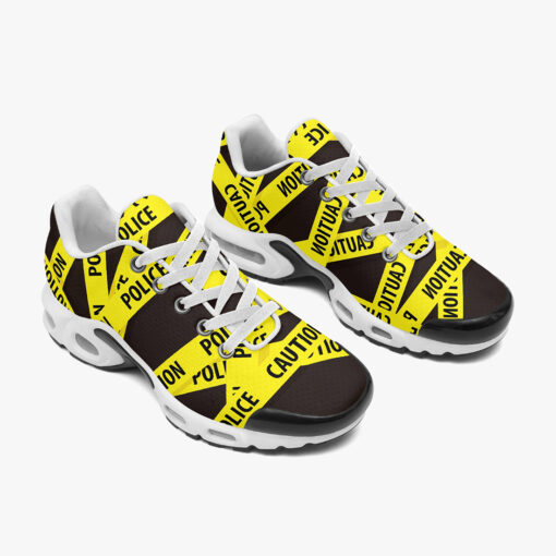 Police Tape Caution Cushion Air Sneakers