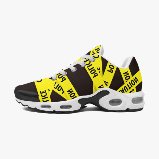 Police Tape Caution Cushion Air Sneakers - Image 4