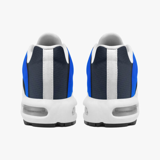 Blue Line Gradient Shapes Cushion Air Sneakers - Image 5