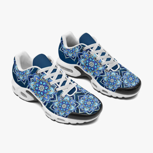 Blue Mandala Cushion Air Sneakers