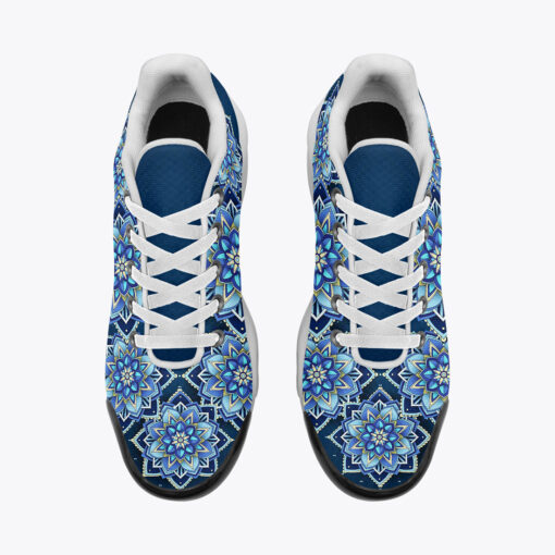 Blue Mandala Cushion Air Sneakers - Image 6