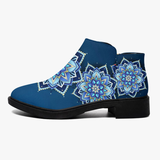 Blue Mandala Fashion Boots - Image 5