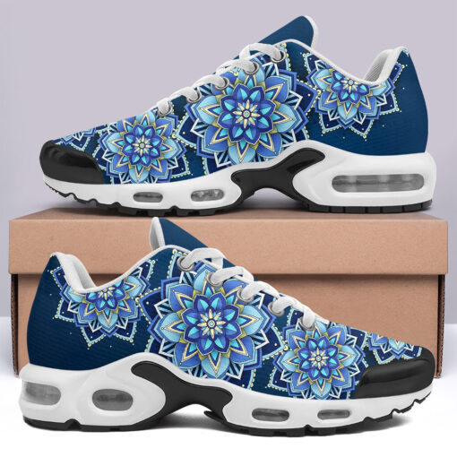 Blue Mandala Cushion Air Sneakers - Image 3