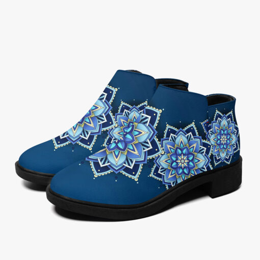 Blue Mandala Fashion Boots - Image 6