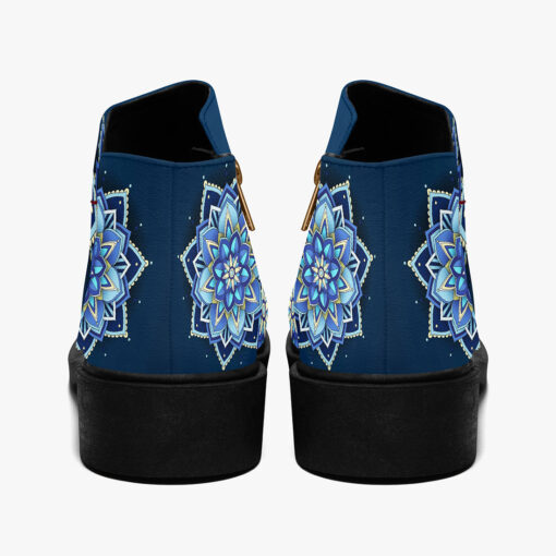 Blue Mandala Fashion Boots - Image 7