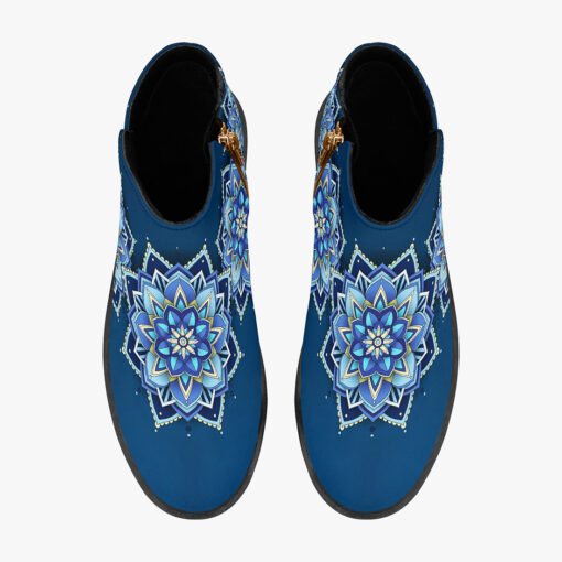 Blue Mandala Fashion Boots - Image 3