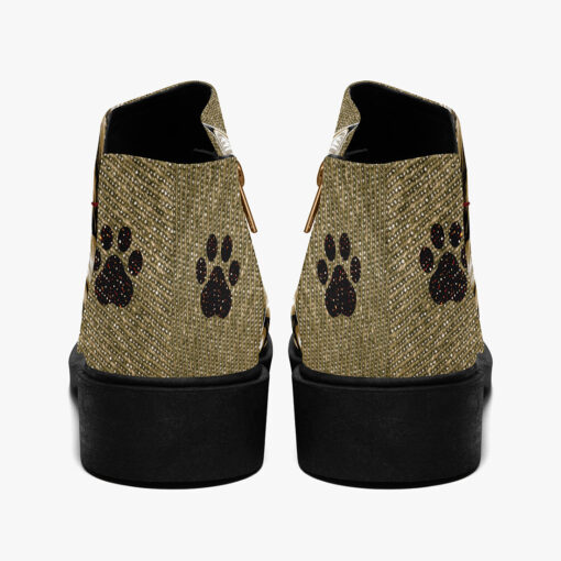 Red Maine Coon Cat Fashion Boots - Image 6