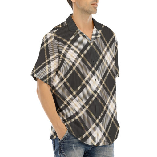 Stripe Square Hawaiian Shirt - Image 2