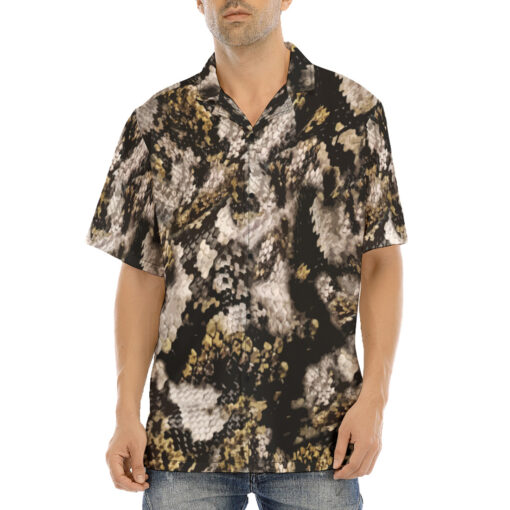 Snake Skin Ornament Hawaiian Shirt