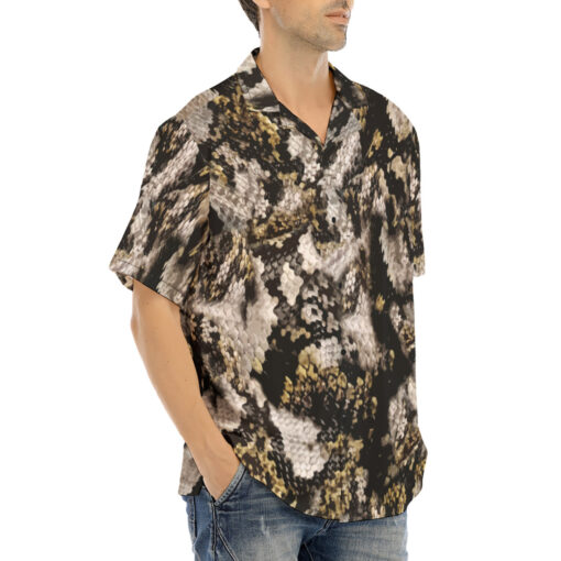 Snake Skin Ornament Hawaiian Shirt - Image 2