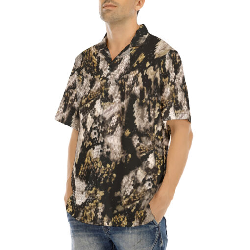 Snake Skin Ornament Hawaiian Shirt - Image 3