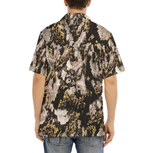 Snake Skin Ornament Hawaiian Shirt - Image 4