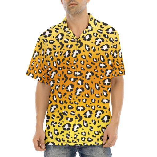 Leopard Art Pattern Hawaiian Shirt