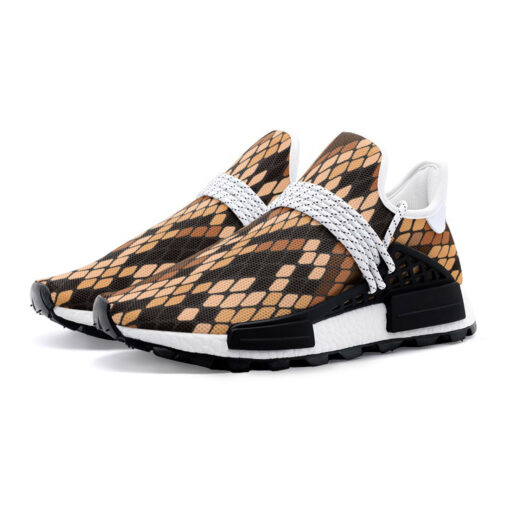 Snake Skin Pattern Mesh Sneakers - Image 2