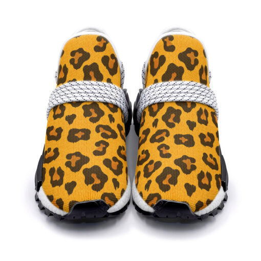 Leopard Texture Mesh Sneakers - Image 4