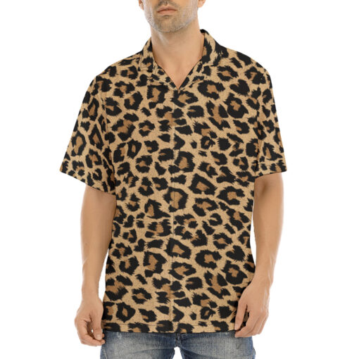 Leopard Texture Hawaiian Shirt