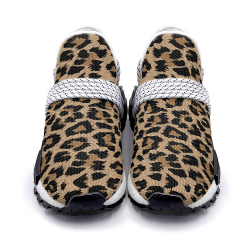 Leopard Texture Mesh Sneakers - Image 4