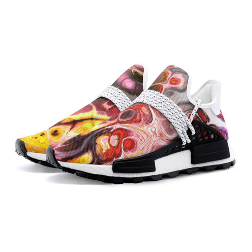 Funky Liquid Marble Art Mesh Sneakers - Image 2