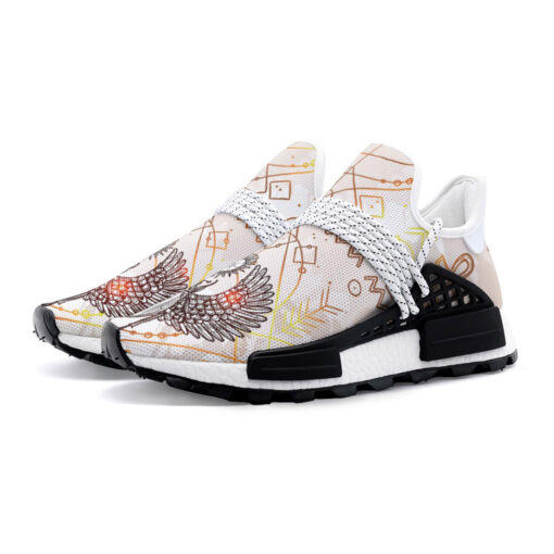 Egypt Occult Illustration Mesh Sneakers - Image 2