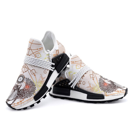 Egypt Occult Illustration Mesh Sneakers