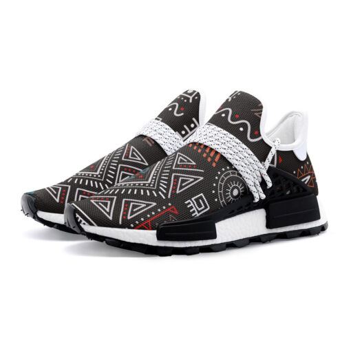 Abstract African Tribal Mesh Sneakers - Image 2