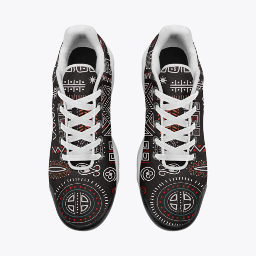 Abstract African Tribal Cushion Air Sneakers - Image 6